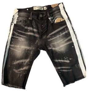 Sz Various denim Acid wash shorts